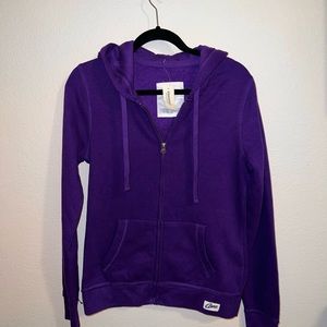 NWT Purple Aeropostale Zip Up Hoodie
